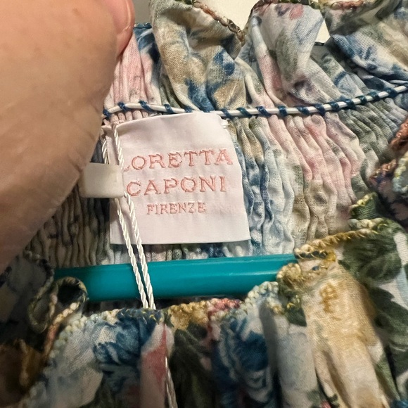 Loretta Caponi Loretta Dress in Flowery World, OS - Picture 7 of 7